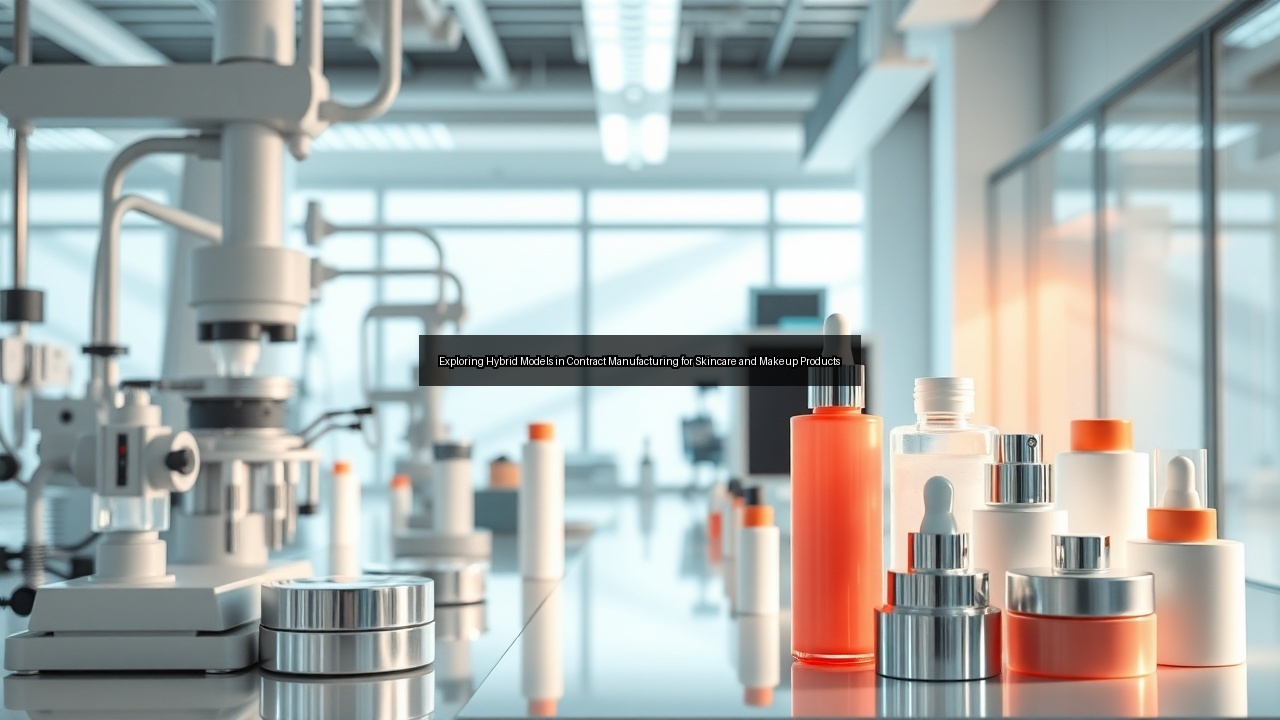automation cosmetics manufacturing packaging cosmetic manufacturer skincare products